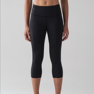Lululemon Fast and Free Nulux Tights Crop